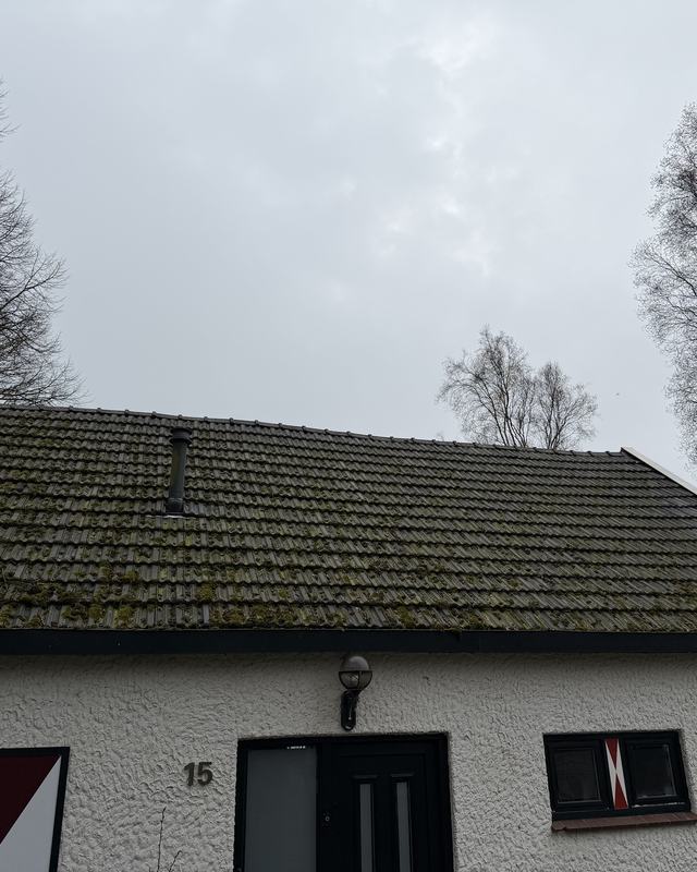 Voor: Dakreiniging woning